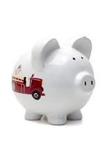 Firetruck Piggy Bank