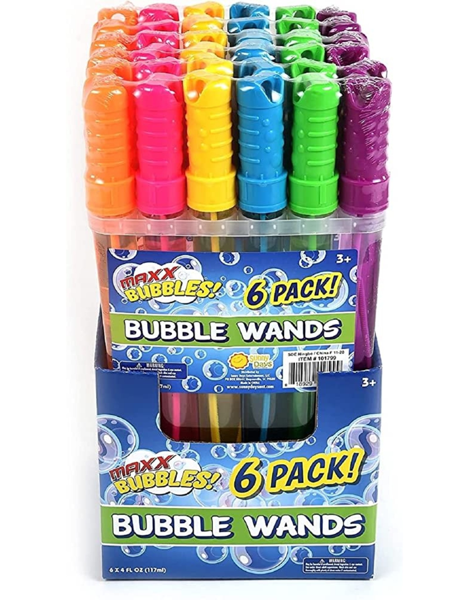 Maxx Bubble Wand 6 Pack