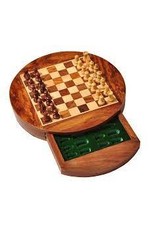 Round Companion Chess (4.6" Dia)