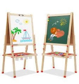 Double-Sided Wooden Art Easel