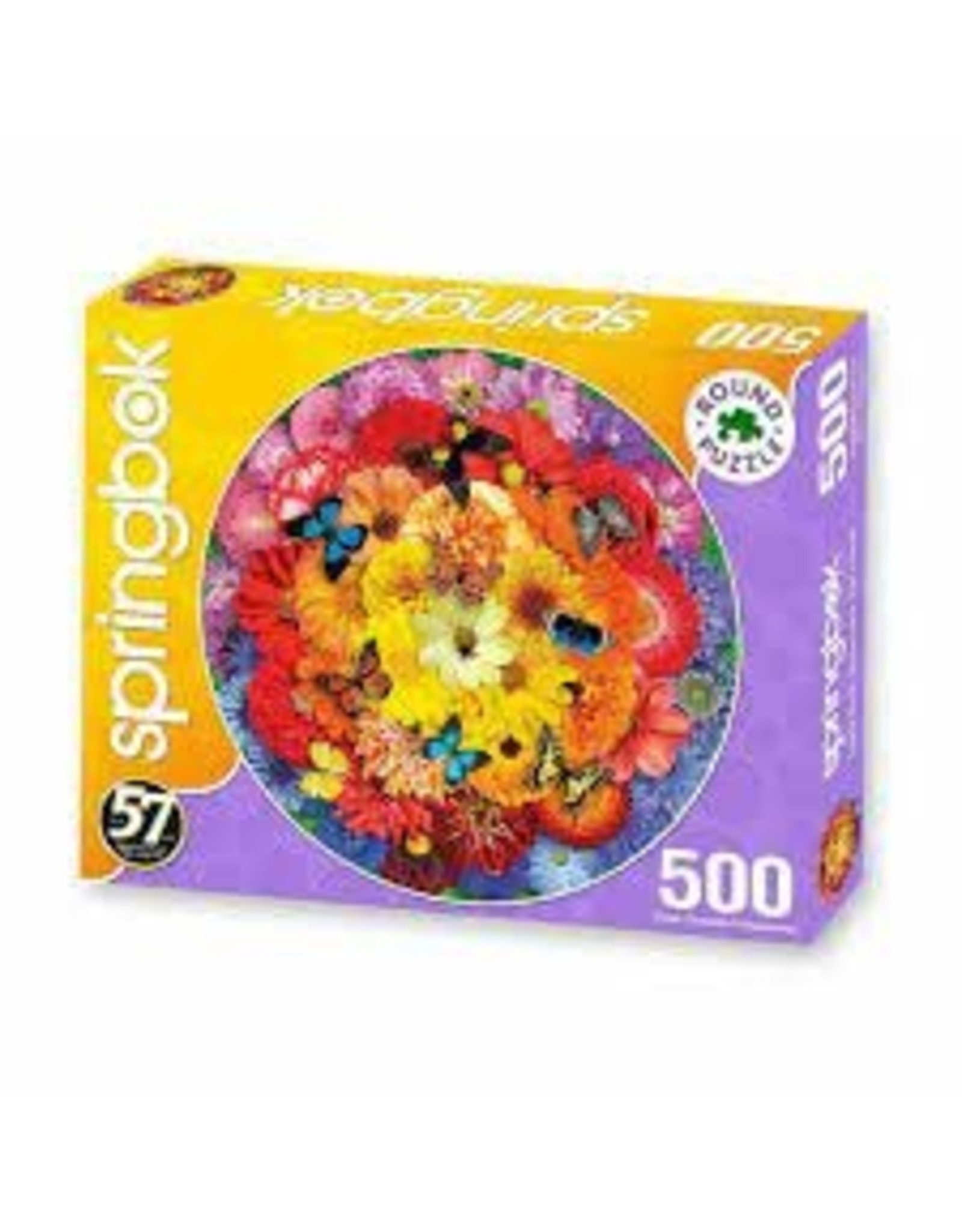 Colorful Bloom Round 500 pc
