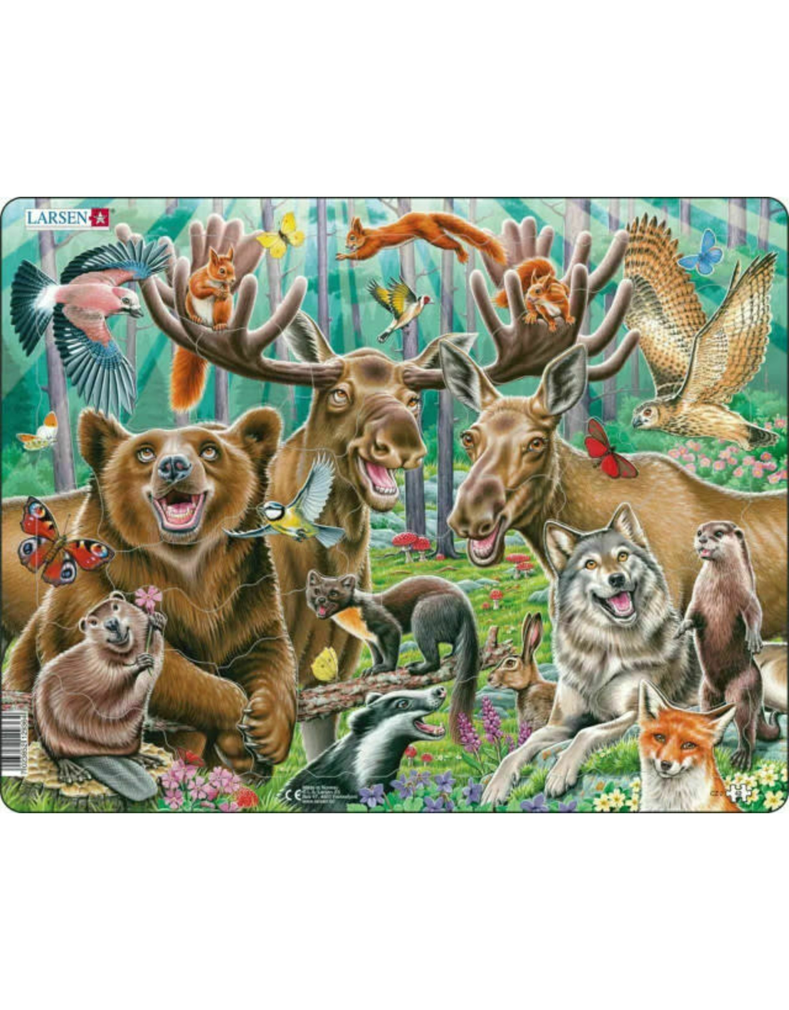 Happy Forrest 42 piece Jigsaw Puzzle