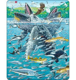Humpback Whales 140 Piece Children's Educational Jigsaw Puzzle