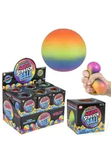 2.5" Squish & Stretch Rainbow Ball