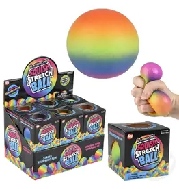 2.5" Squish & Stretch Rainbow Ball