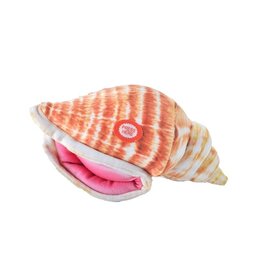Wild Calls Stuffed Queen Conch Shell with Real Sound