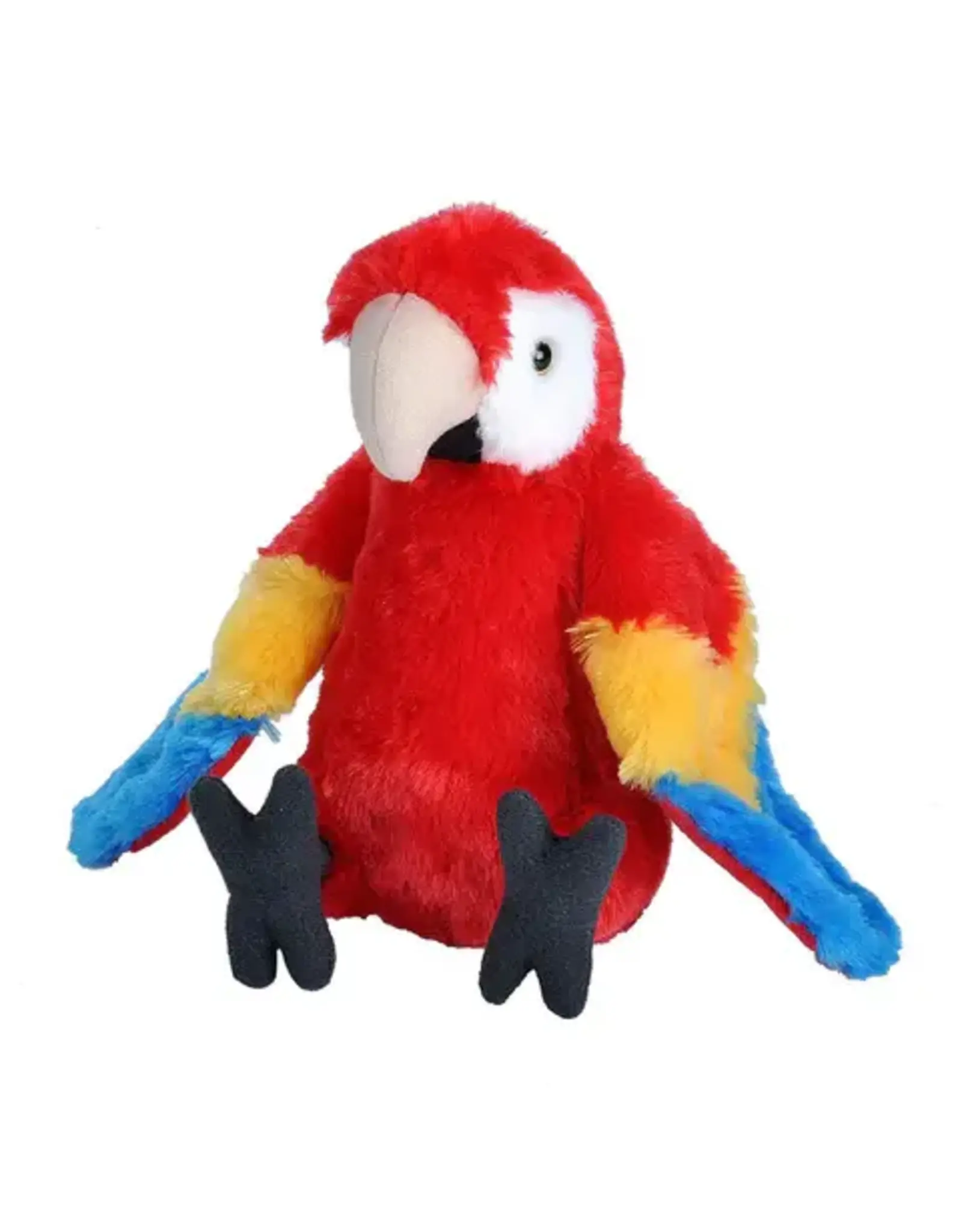 Macaw Scarlet Stuffed Animal - 8"