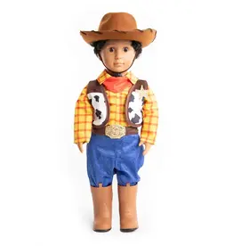 Doll Outfit Cowboy with Hat