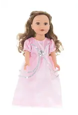 Doll Dress Royal Pink Princess