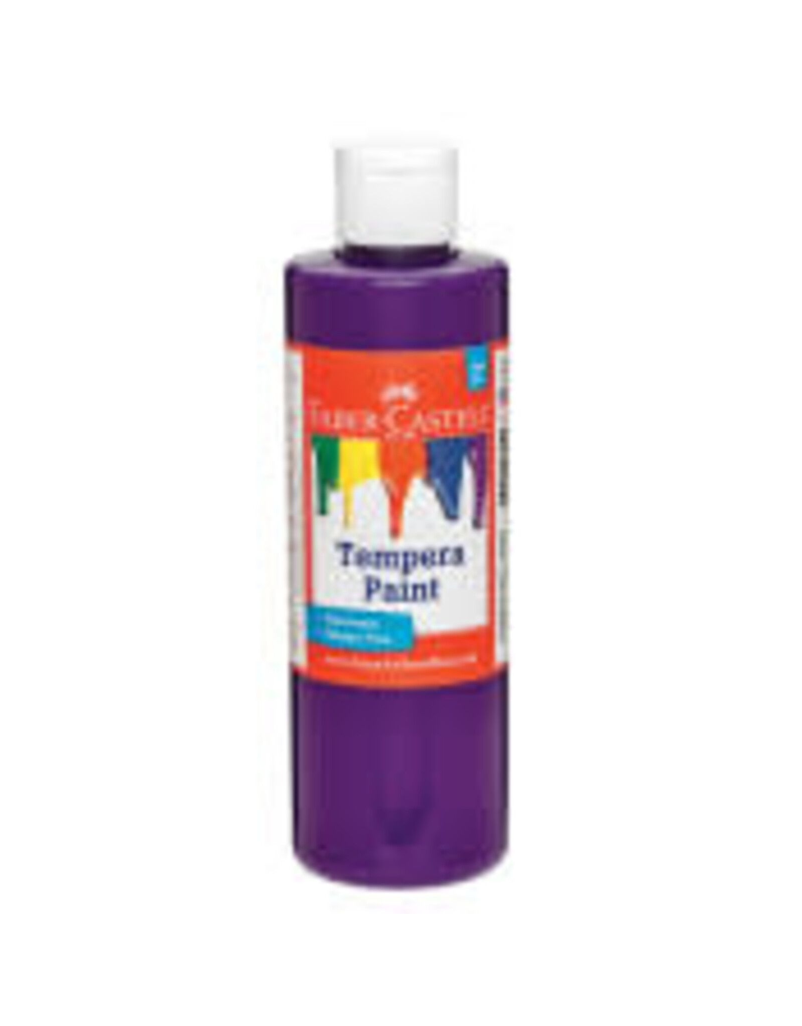 Faber-Castell Purple Tempera Paint (8 oz bottle)