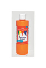 Faber-Castell Orange Tempera Paint (8 oz bottles