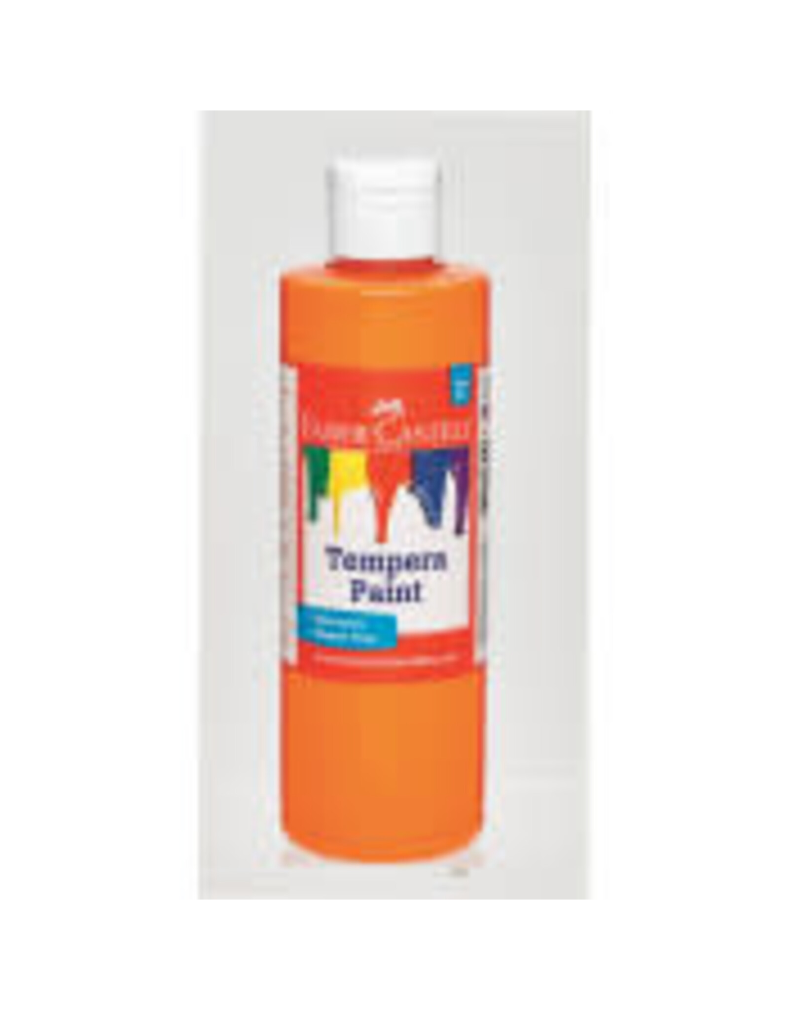 Faber-Castell Orange Tempera Paint (8 oz bottles