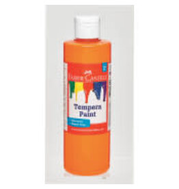 Faber-Castell Orange Tempera Paint (8 oz bottles