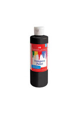 Faber-Castell Black Tempera Paint (8 oz bottles)