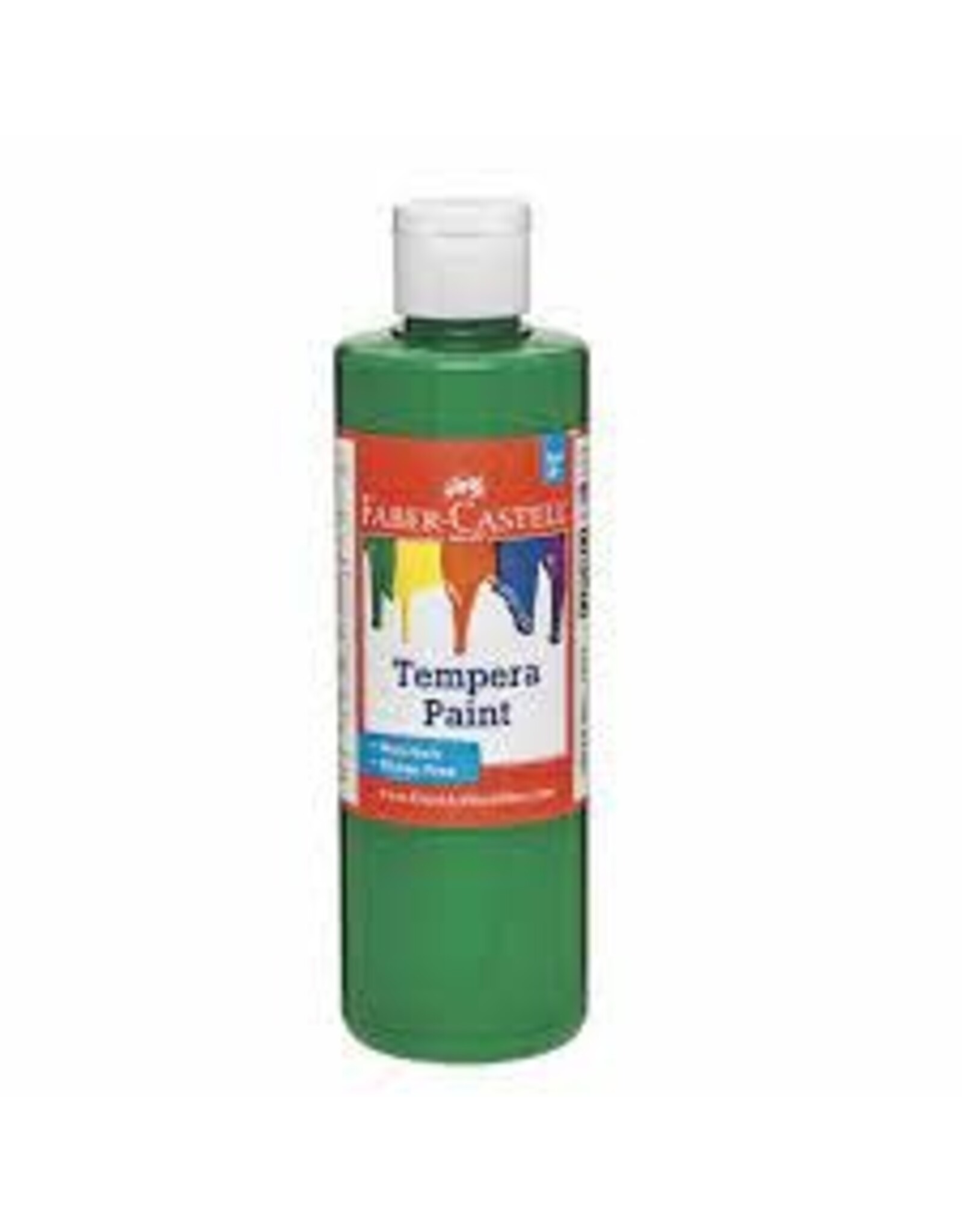 Faber-Castell Green Tempera Paint (8 oz bottles)