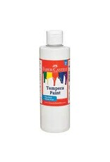 Faber-Castell White Tempera Paint (8 oz bottles)