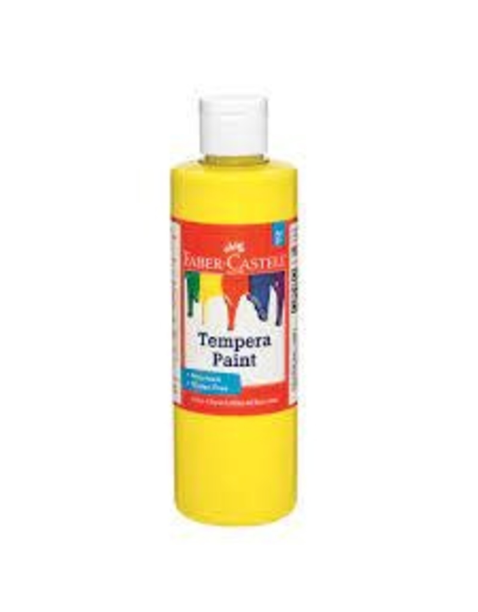 Faber-Castell Yellow Tempera Paint (8 oz bottles)
