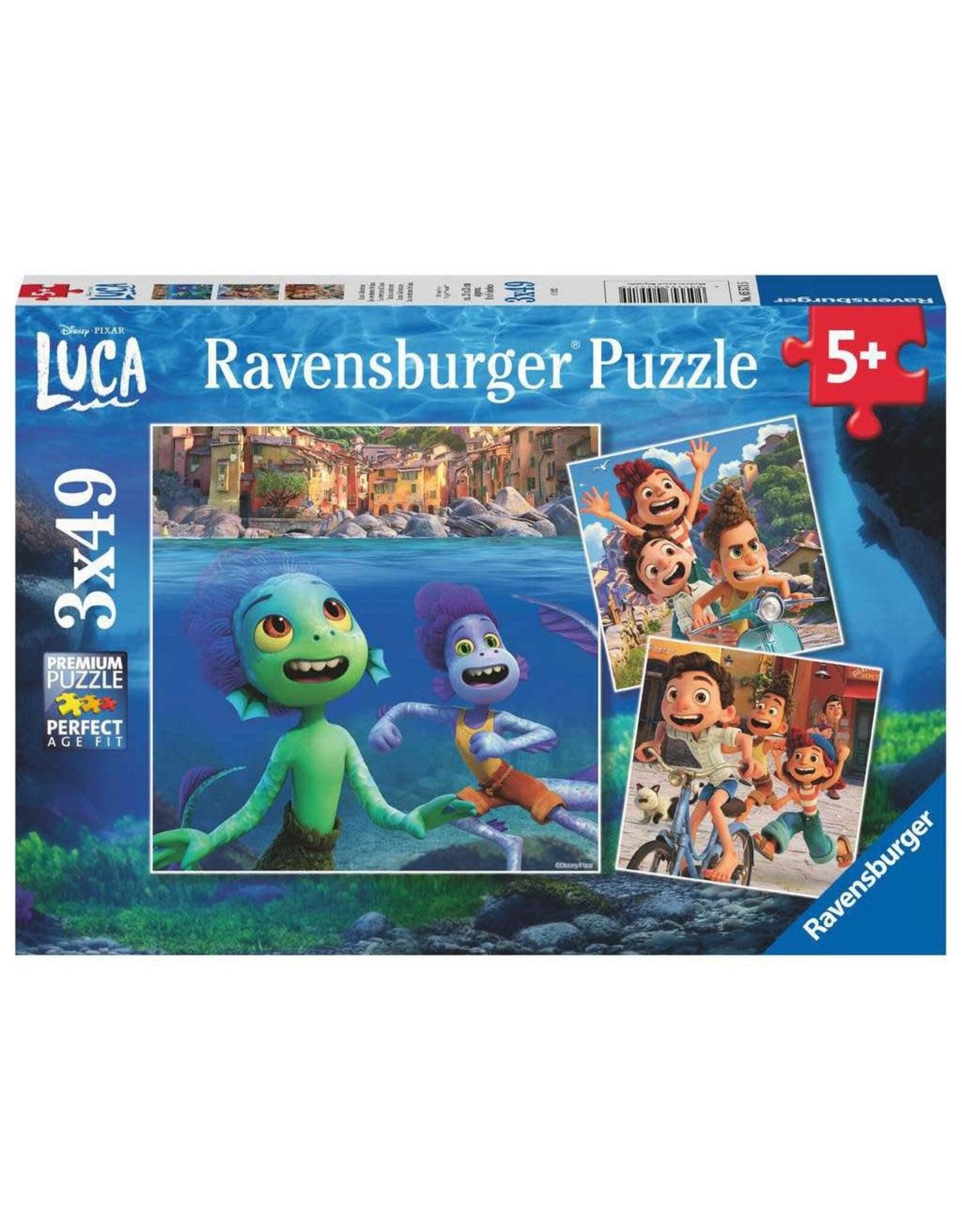 Luca's Adventures 3 x 49 pc Puzzle