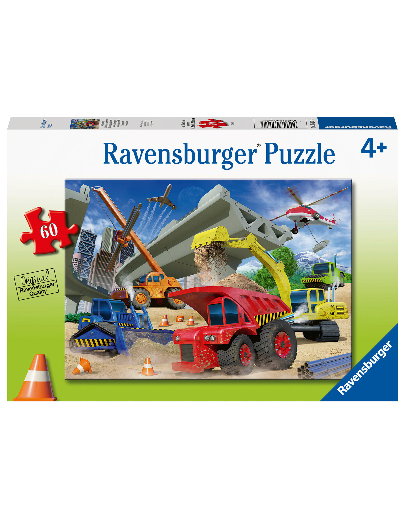 Construction Trucks 60 pc Puzzle