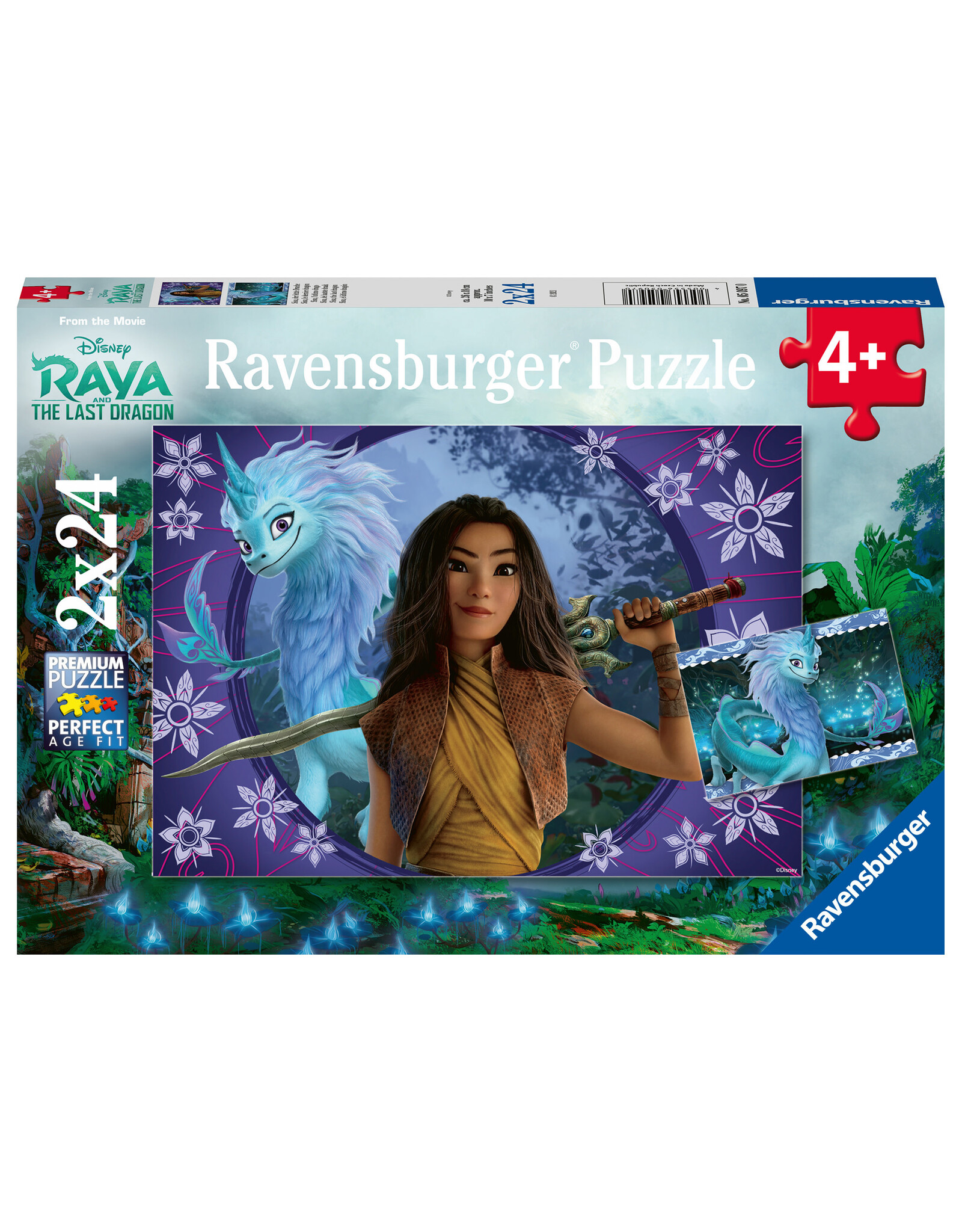Raya and the Last Dragon 2 x 24 pc Puzzle