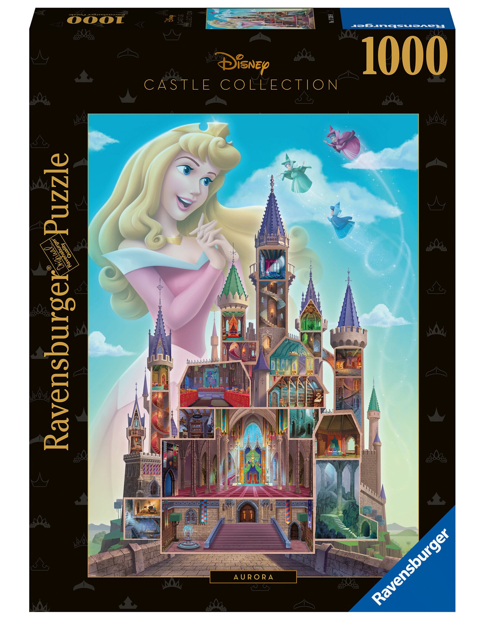 Disney Castle: Aurora 1000 pc Puzzle