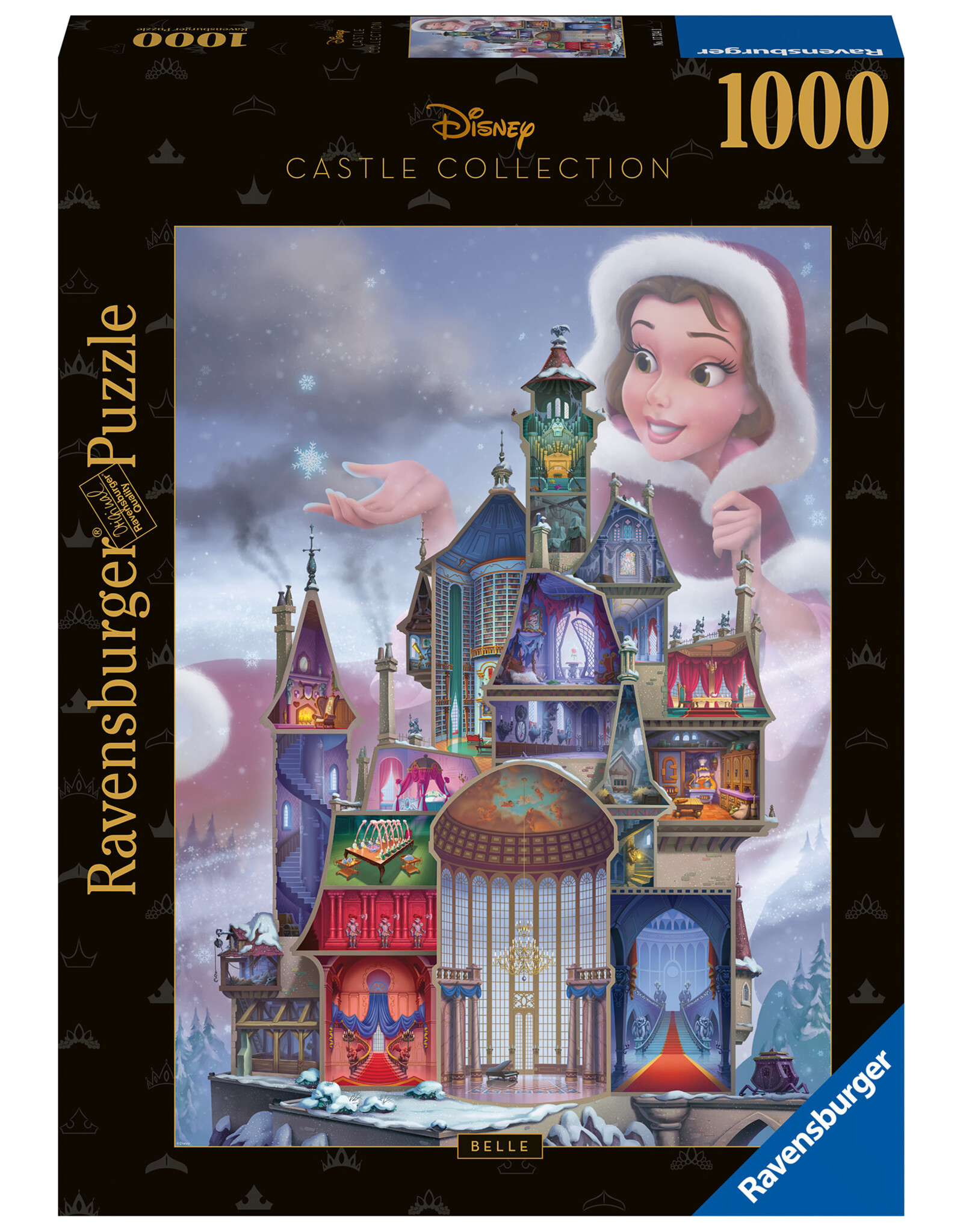 Disney Castle: Belle 1000 pc Puzzle