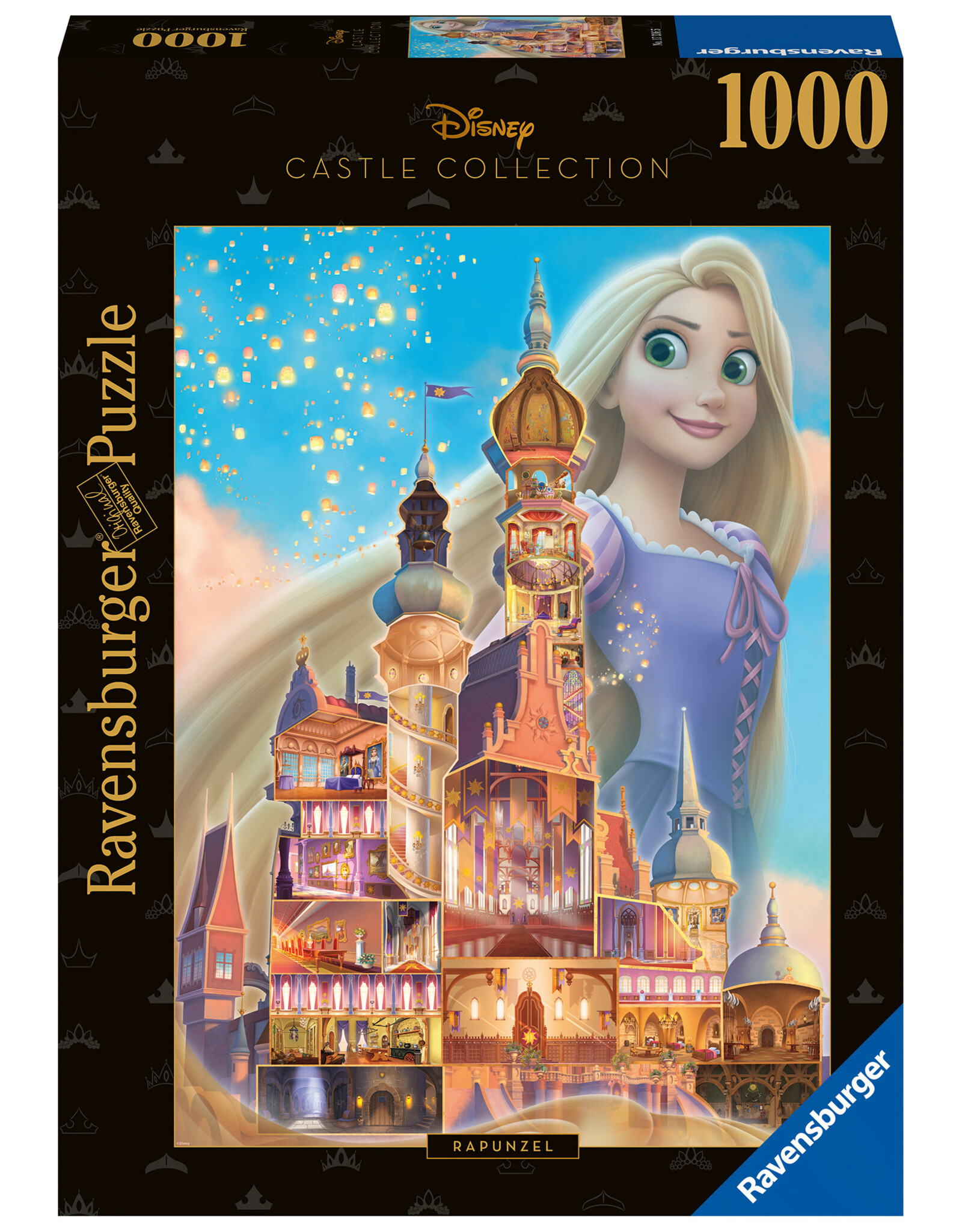 Disney Castle: Rapunzel 1000 pc Puzzle
