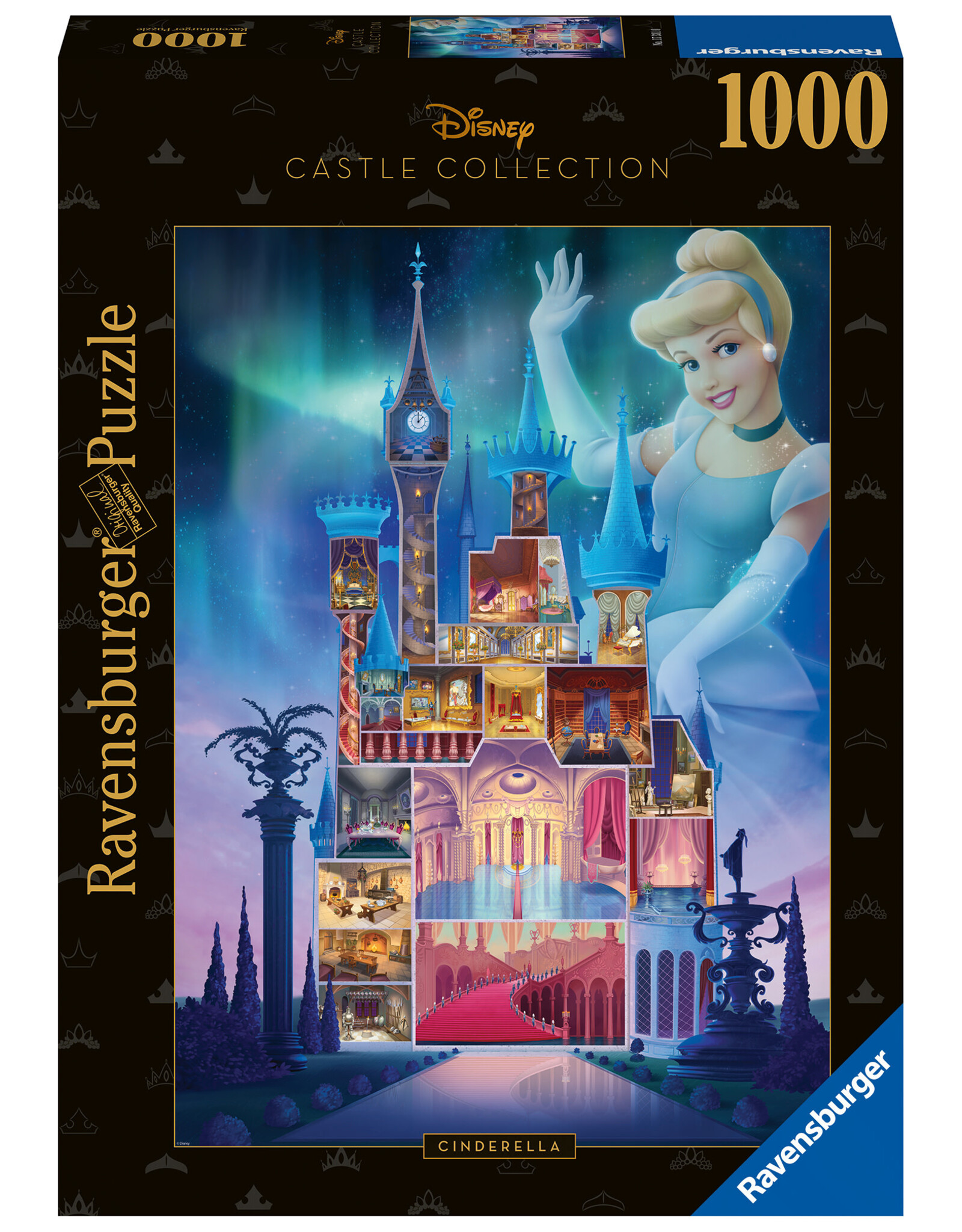 Disney Castle: Cinderella 1000 pc Puzzle