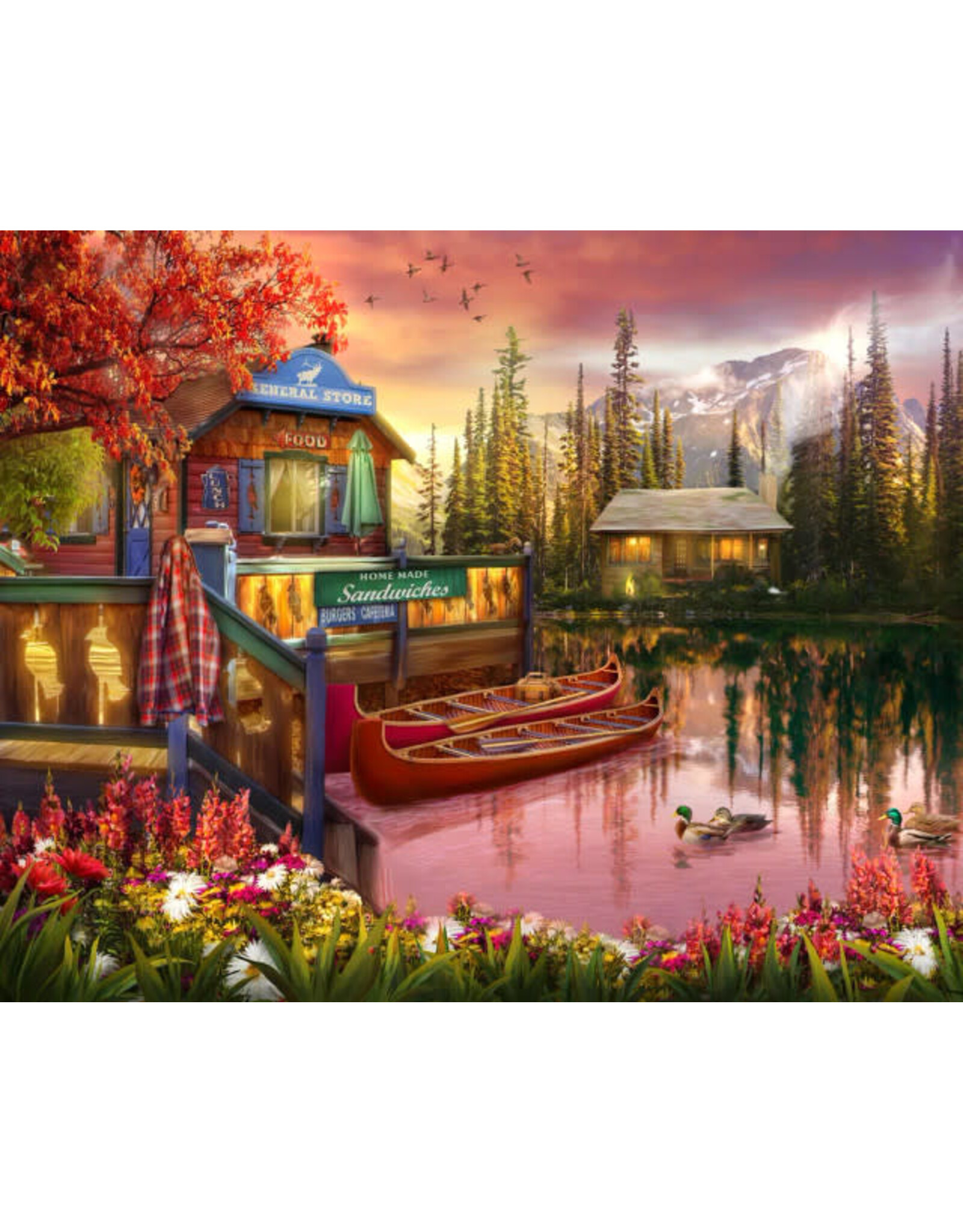 Lakeshore Serenity 500 Piece Jigsaw Puzzle