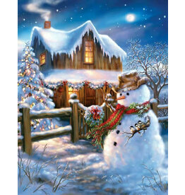 Country Christmas 1000 Piece Jigsaw Puzzle