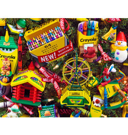 Crayola Crafty Christmas Ornaments 1000 Piece Jigsaw Puzzle