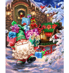 Filling the Sleigh 500 Piece Jigsaw Puzzle