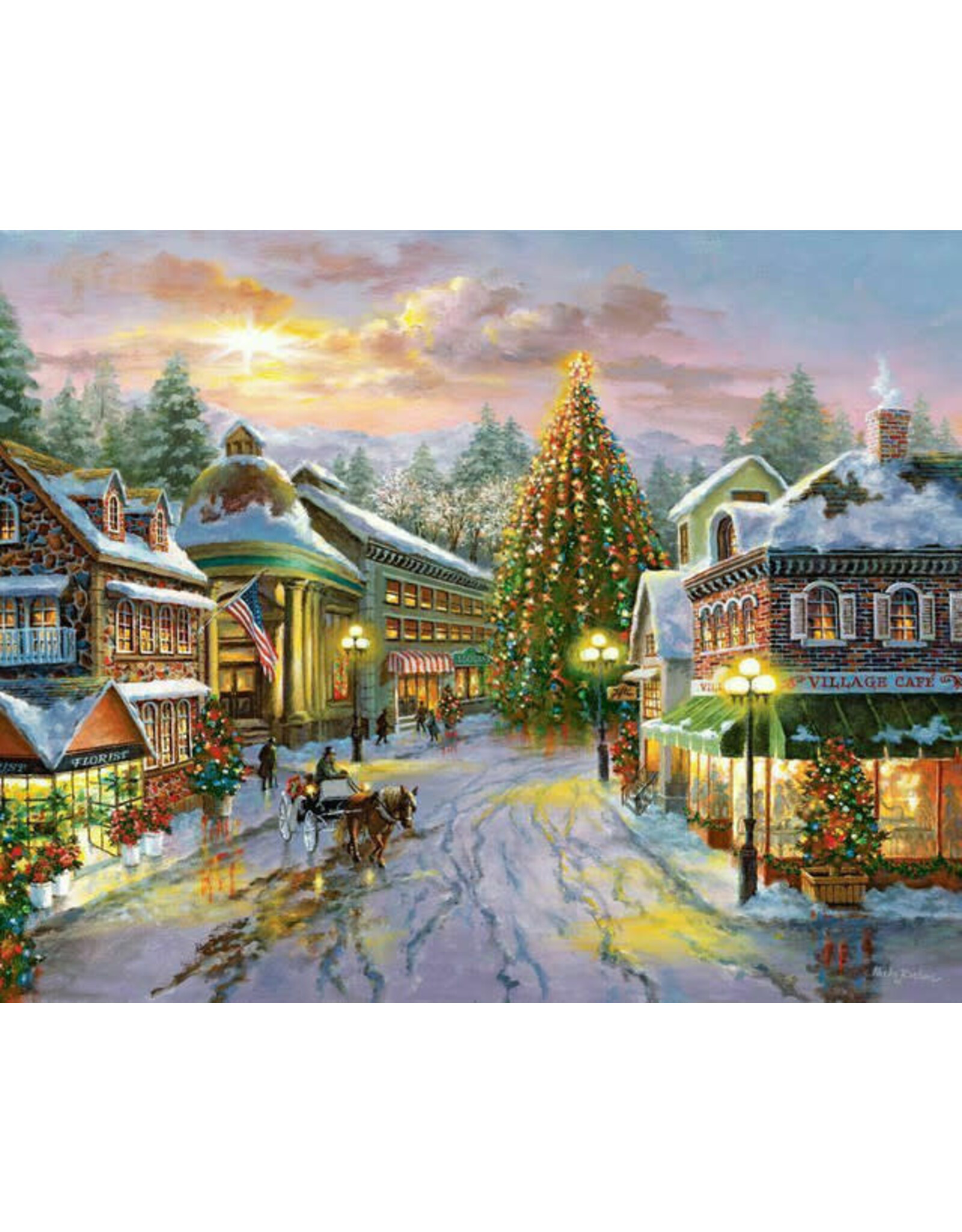 Christmas Eve 500 Piece Jigsaw Puzzle