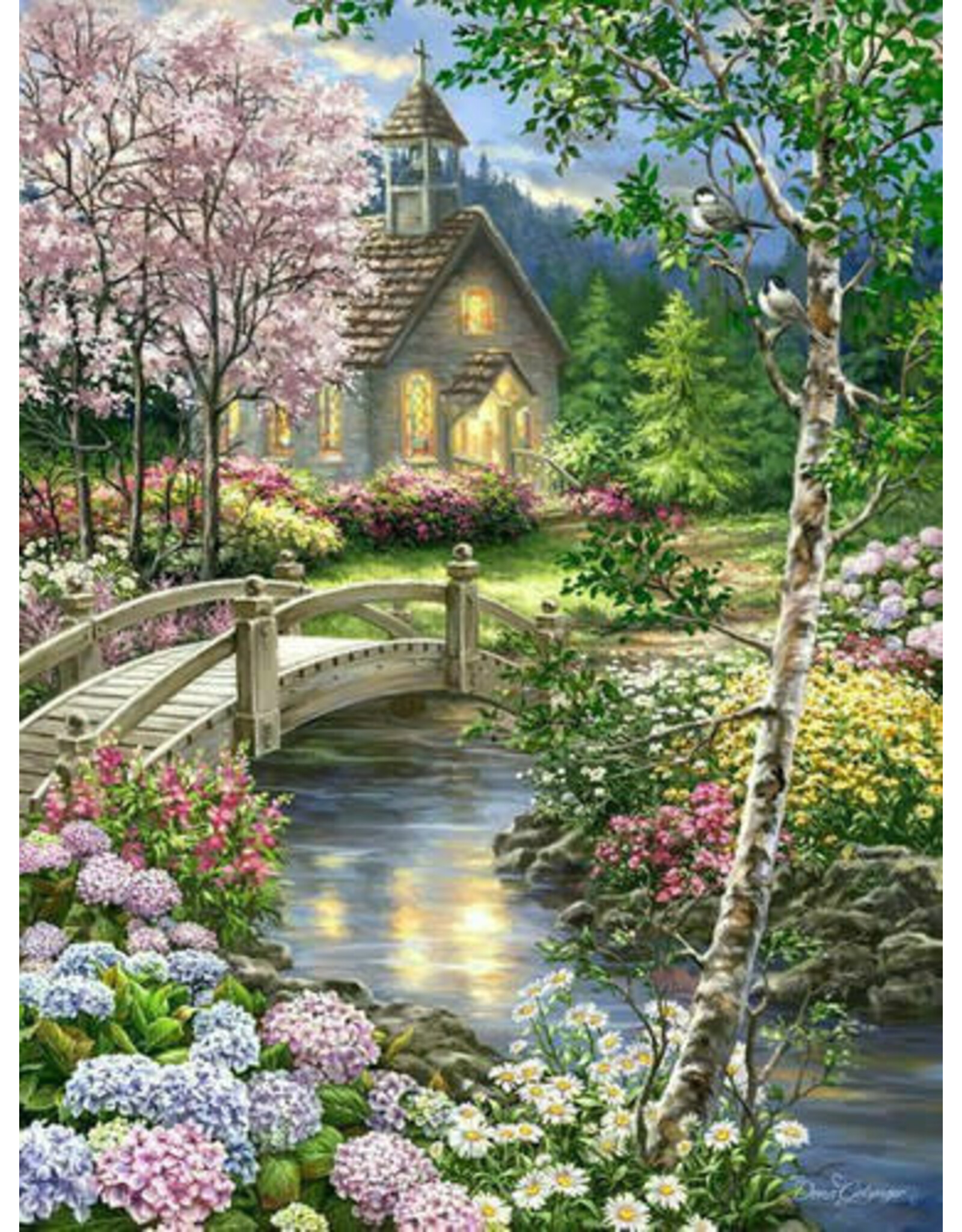 Spring Chapel 60 Piece Jigsaw Puzzle