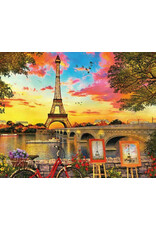 Paris Sunset 350 Piece Jigsaw Puzzle