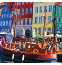 Copenhagen Waterfront 1000 Piece Jigsaw Puzzle