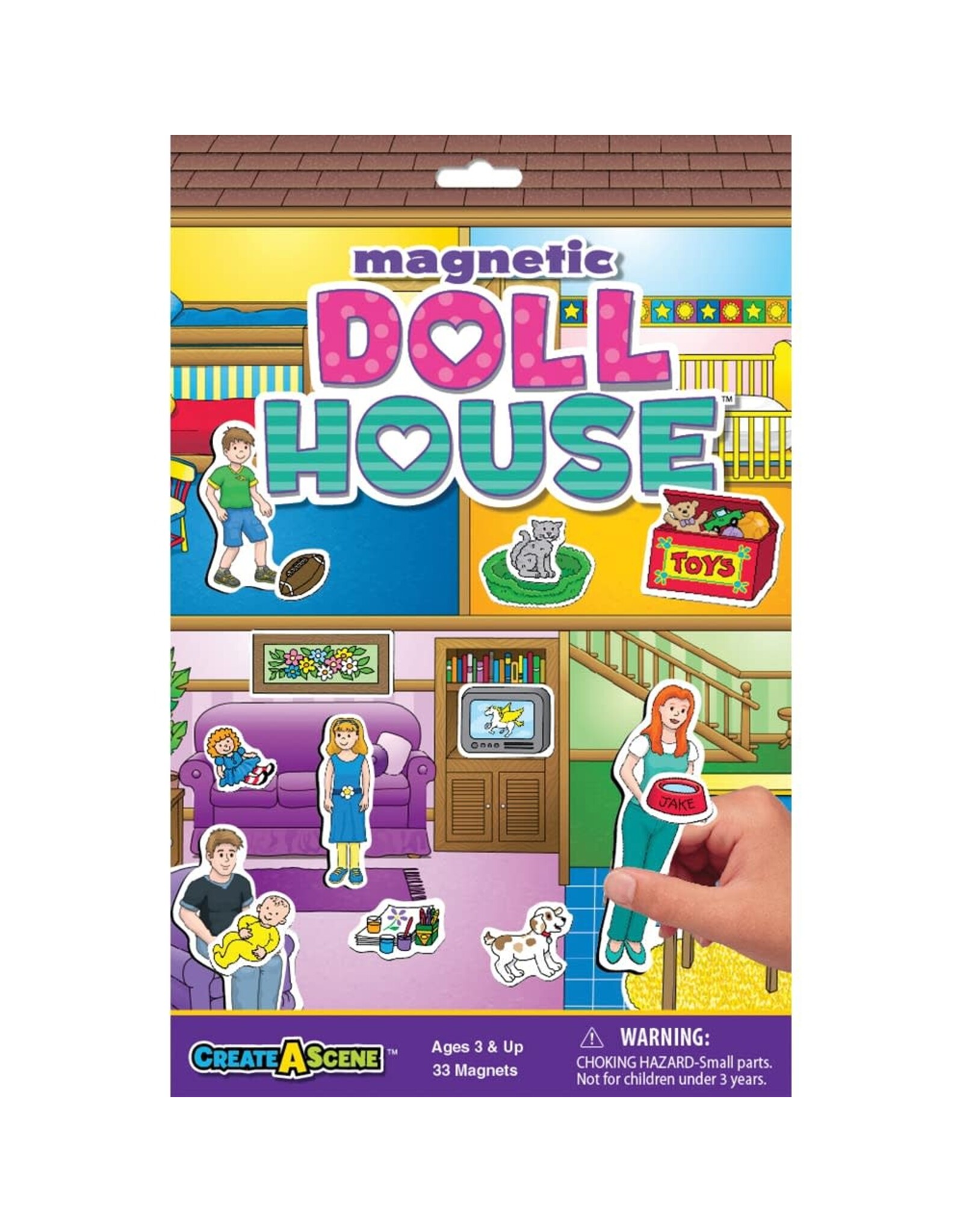 createAscene Magnetic Doll House