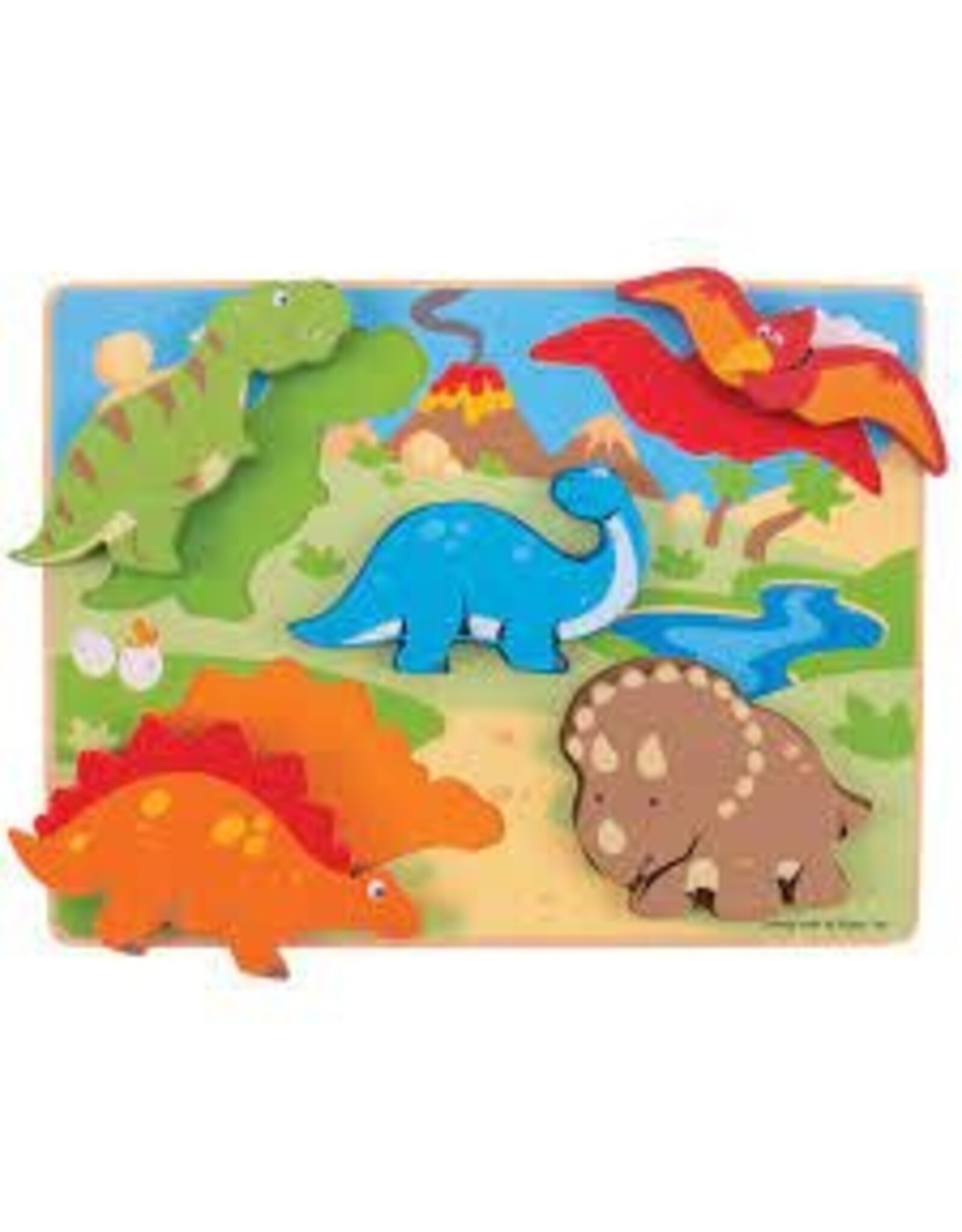 Chunky Lift Out Puzzle Dinosaurs