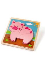 Chunky Lift Out Pig Puzzle