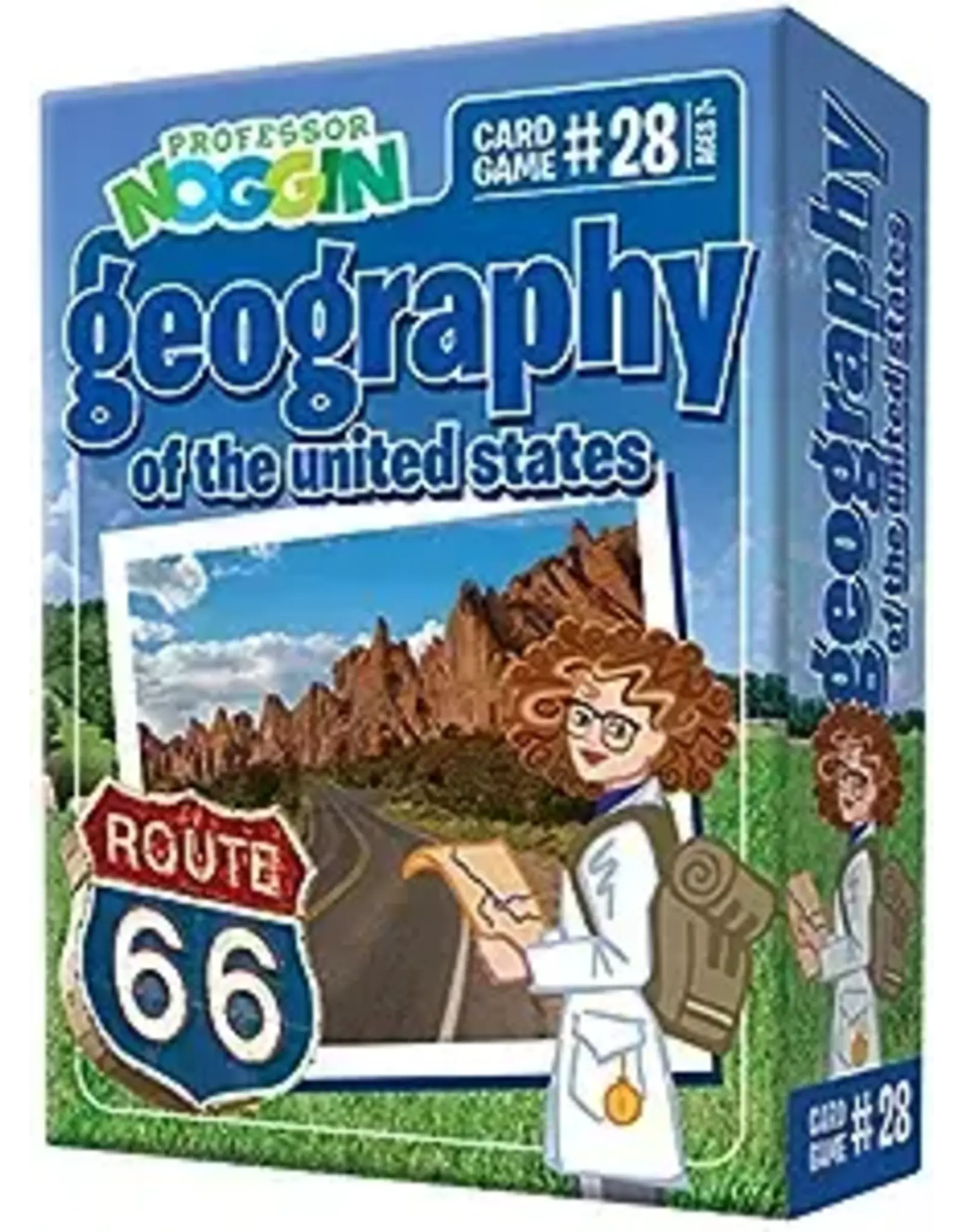 Professor Noggin Prof. Noggin Geography of the US