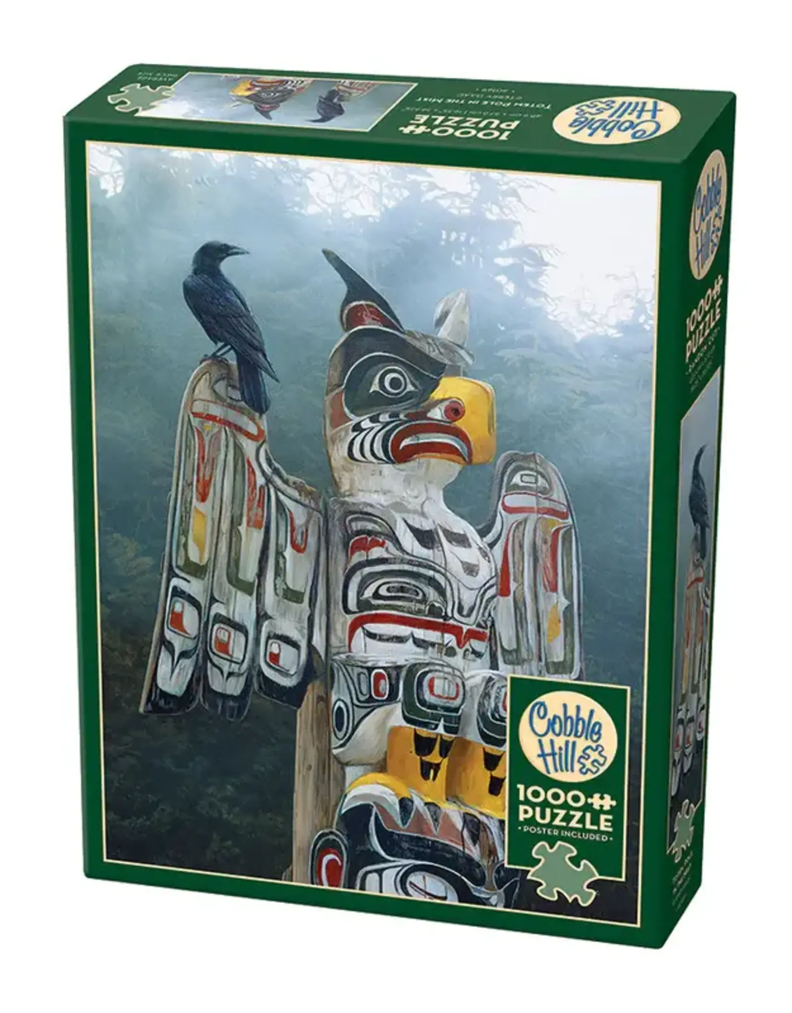 Totem Pole in the Mist 1000pc