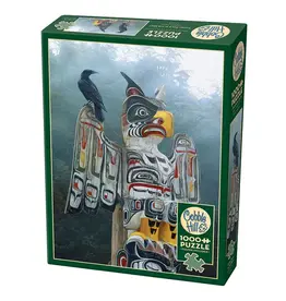 Totem Pole in the Mist 1000pc
