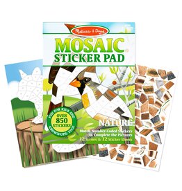 Mosaic Sticker Pad - Nature