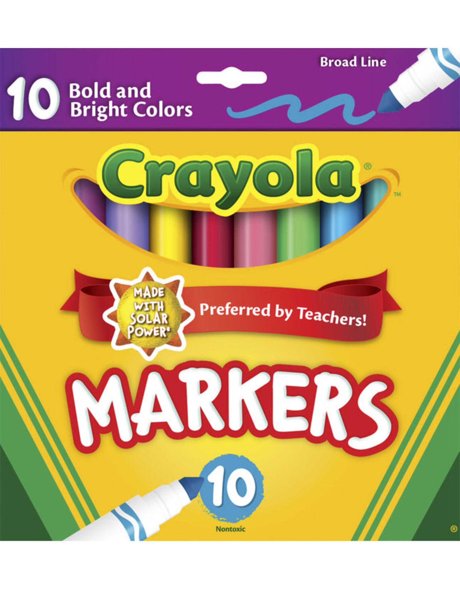 Bold and Bright colors 10 pack