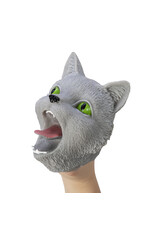 Cat Hand Puppet Gray