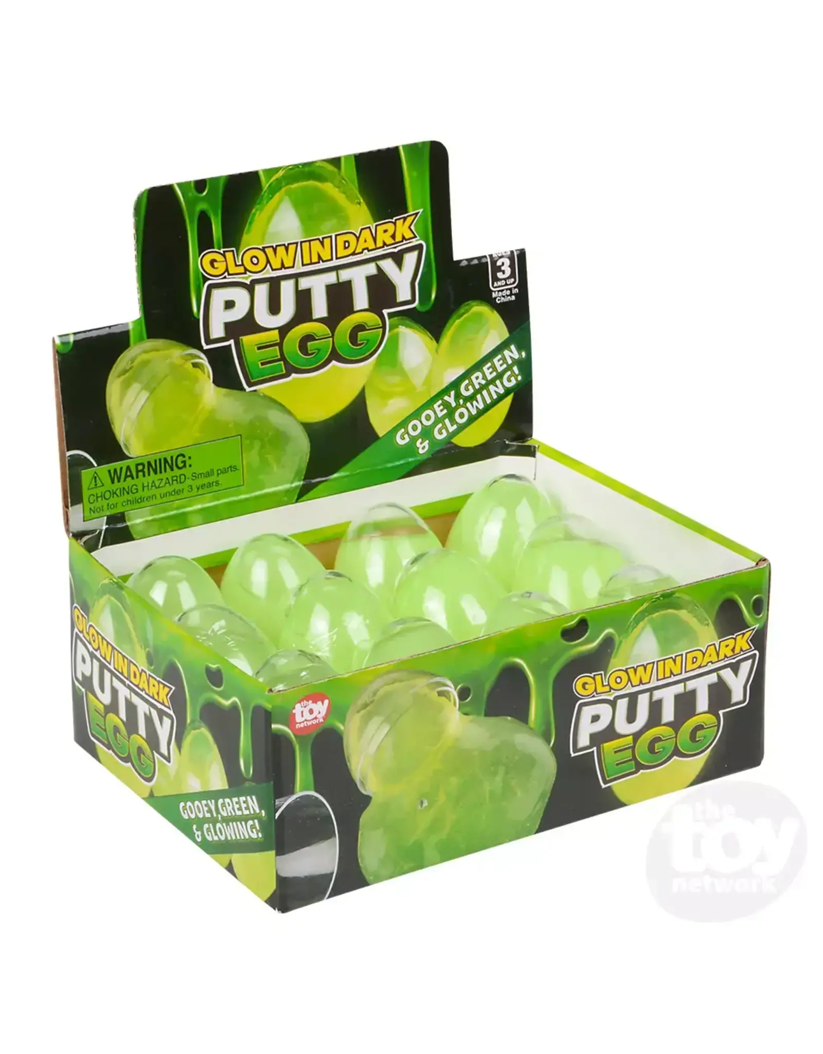 Glow in Dark Egg Putty