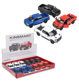 5" Diecast Pull Back 2019 Dodge Ram 1500 Pick Up Red/Blue/White/Black