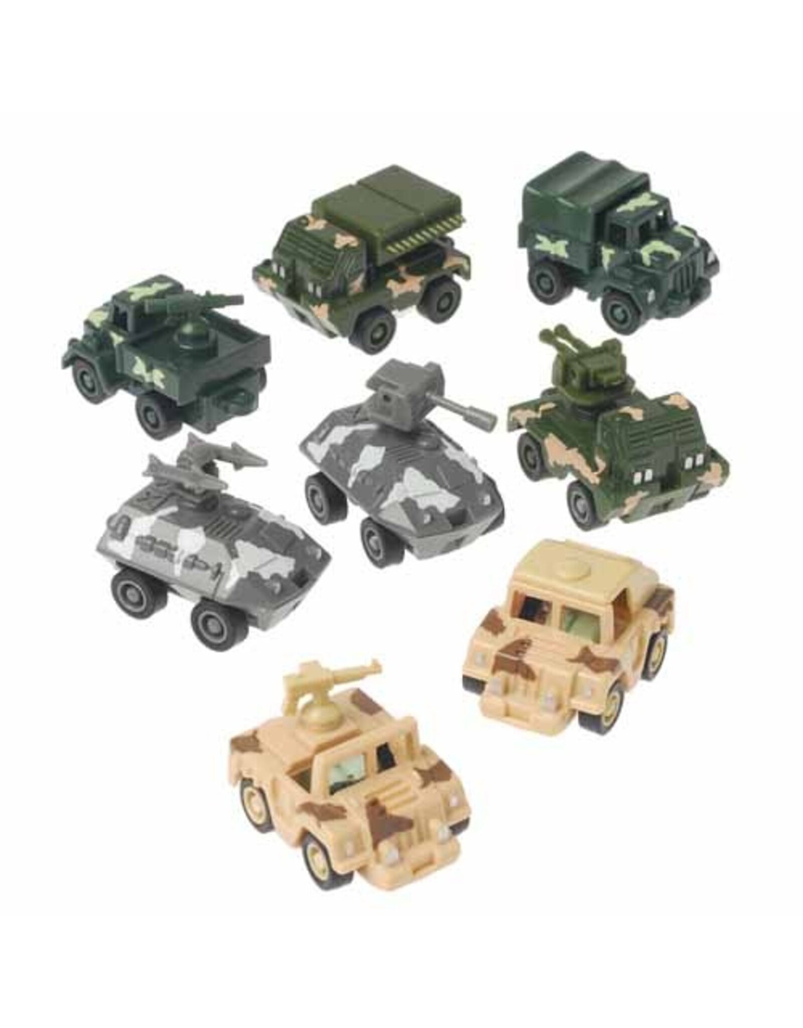 Pull Back Army Vehicles