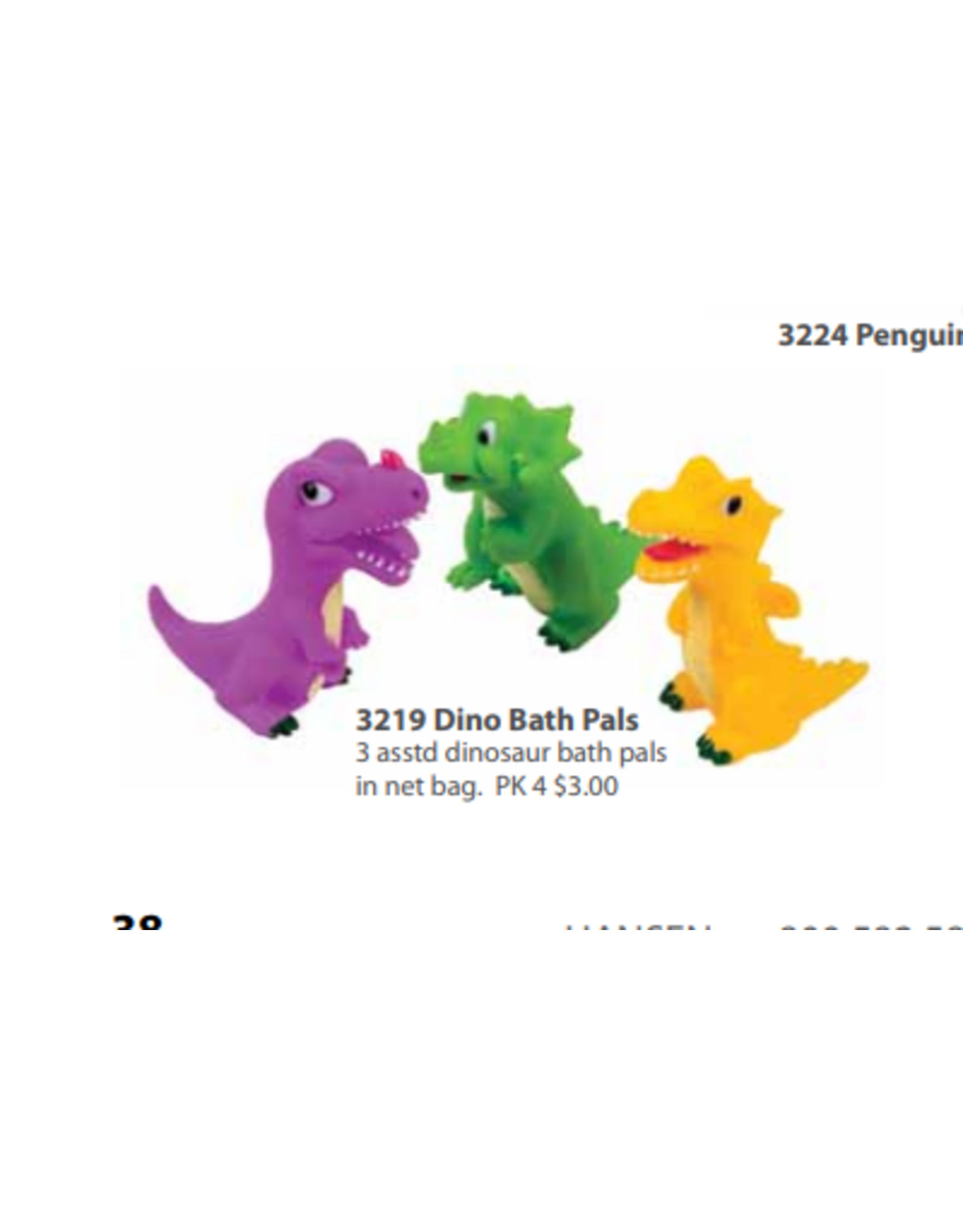 Tubby Scrubby Dino Bath Set