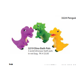 Tubby Scrubby Dino Bath Set